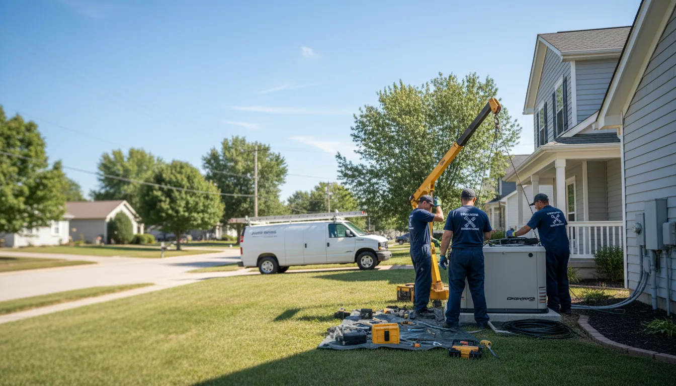 Generator Installation in Williams Bay, WI near me
